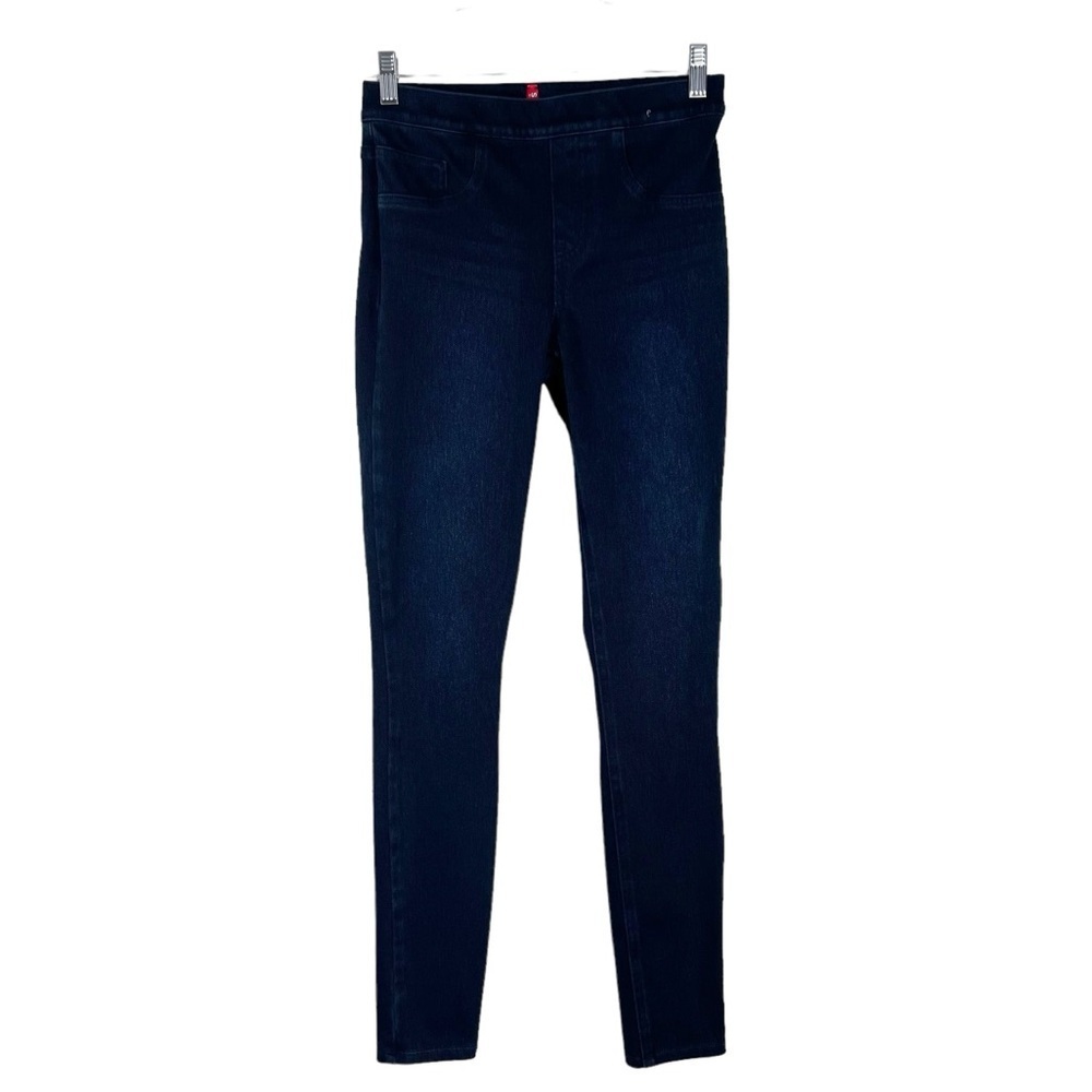 SPANX Dark Wash Pull on Skinny Stretch Denim Size Small